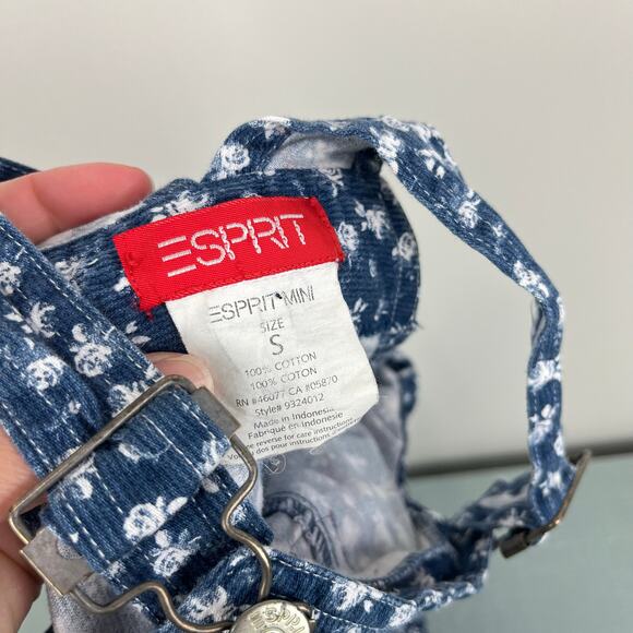 Vintage Esprit Floral Jumper Dress Small - Picture 3 of 7